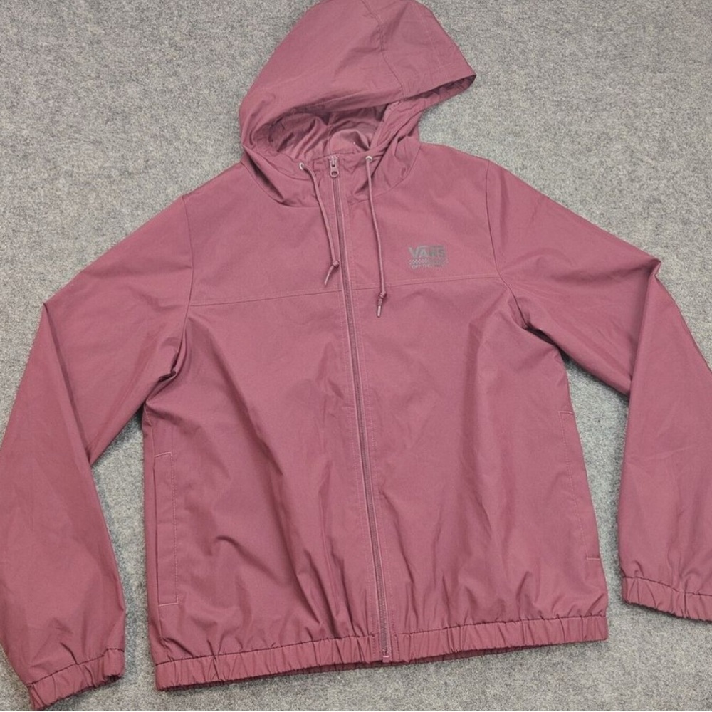 VANS XL WINDBREAKER💦 Dark Brick Red